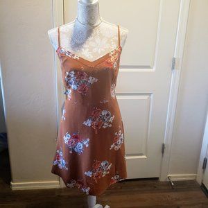 Forever 21 Fall print Mini Dress, 3x, Brown